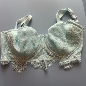 Victoria's Secret light Blue Lace Bra